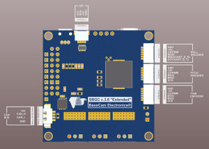 BaseCam SimpleBGC 32-bit Extended Controller Connection Diagram